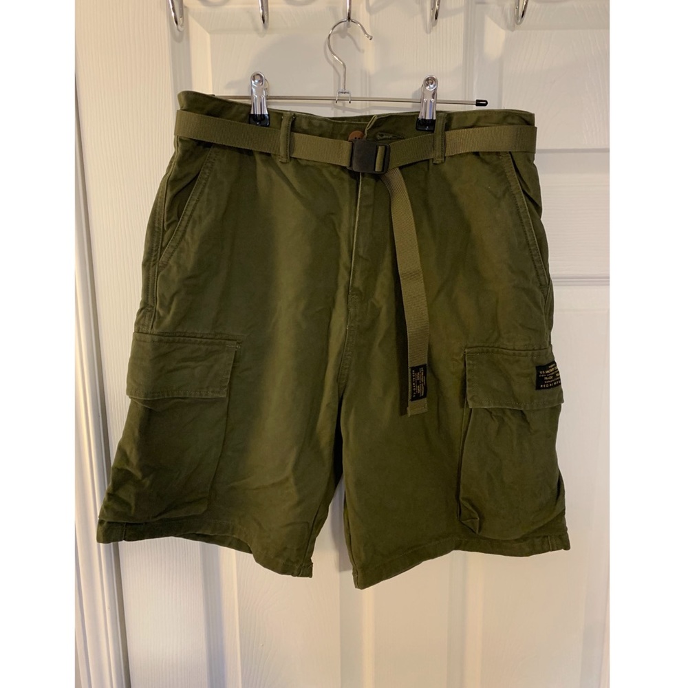 Aelfric Eden Vintage Cargo Shorts Green